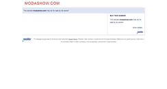 Desktop Screenshot of modashow.com